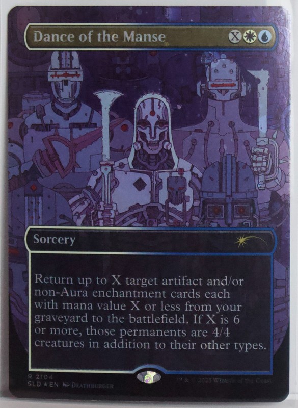 Dance of the Manse [Near Mint] *Galaxy Foil* {Secret Lair Reprint} gallery
