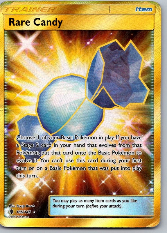Rare Candy (Secret) Holo Secret Rare SM – Guardians Rising 165/145 MP