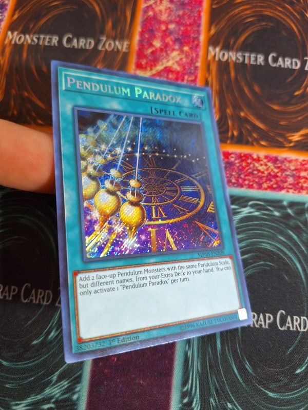 Yu-Gi-Oh! TCG Pendulum Paradox MP18-EN209 Secret Rare 1st Edition Near Mint gallery