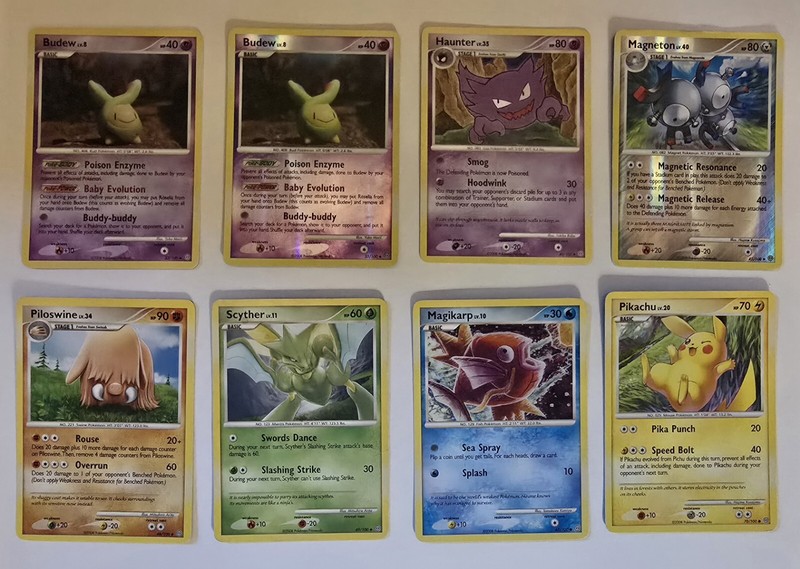 Stormfront-8 Cards- LP-MP- 33,33rev,40,42rev,46,49,65,70- Pokémon TCG- Rare