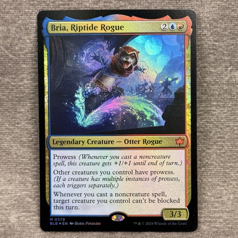 MTG Bria, Riptide Rogue Bloomburrow BLB #379 Foil NM Magic Card