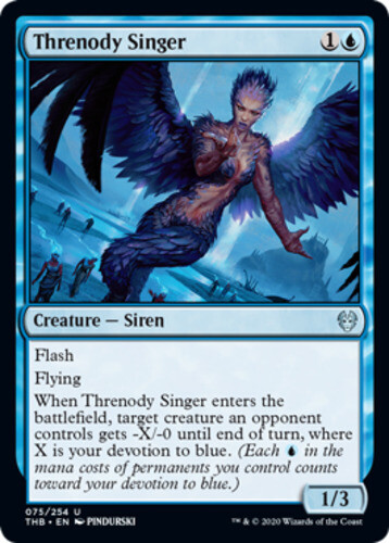 Threnody Singer NM, English MTG Theros Beyond Death