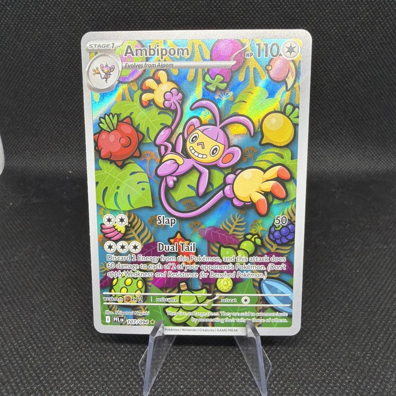 Ambipom 107/094 Me02: Phantasmal Flames Holo Nm