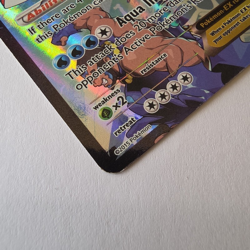 Team Aqua's Kyogre EX 6/34 Double Crisis Holo (Moderately Played) FREE SHIPPING gallery