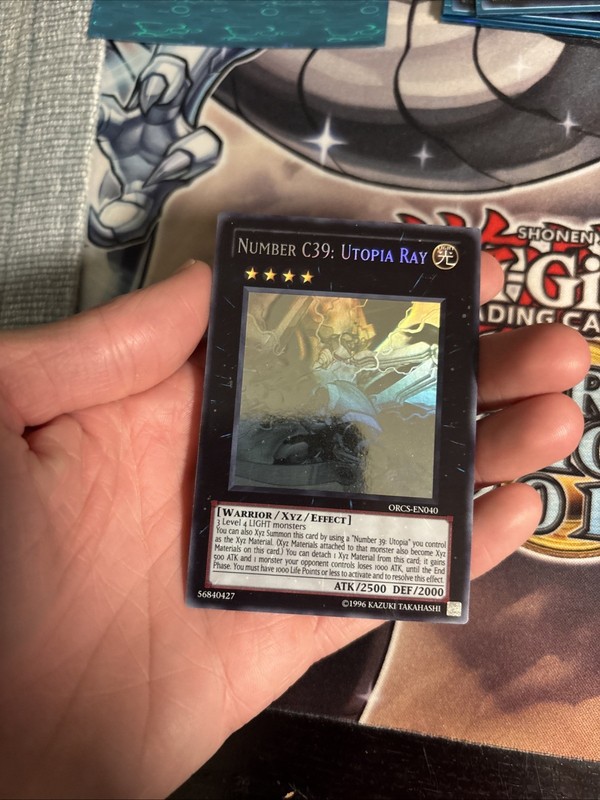 (MC) Yugioh! Number C39: Utopia Ray - ORCS-EN040 - Ghost Rare - Unlimited VLP gallery