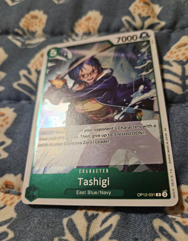 Tashigi FOIL – (OP12-031/156) OP12 Legacy of the Master – One Piece