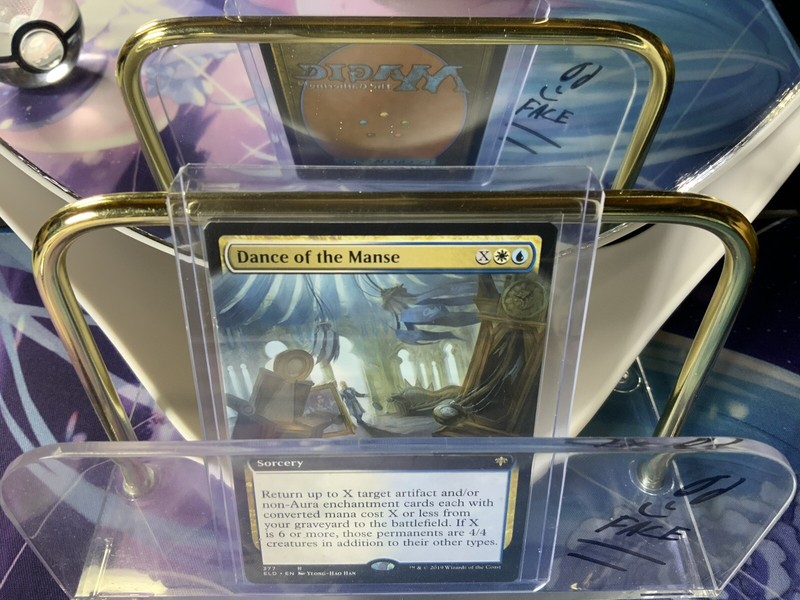 MTG Dance of the Manse (Extended Art) – Throne of Eldraine Card # 377