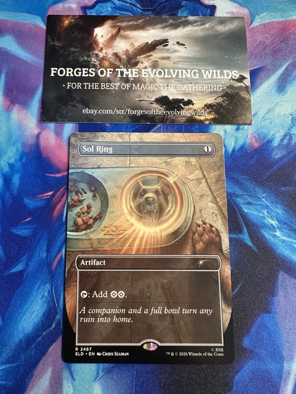 Sol Ring Fallout Greet the Dog Secret Lair 2467