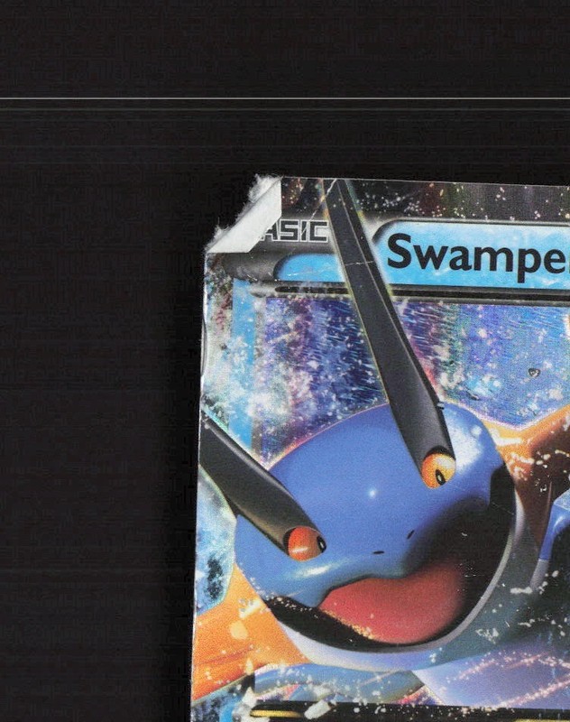 Swampert EX XY55 XY Promos Black Star Promo Holo Pokemon Card DMG gallery