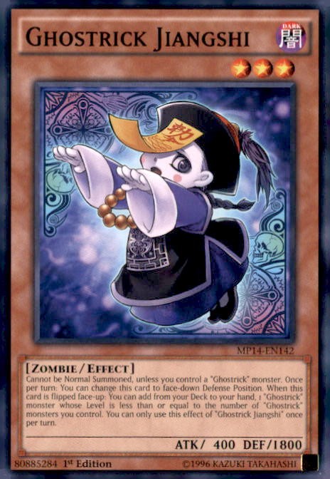 2014 Mega-Tins Mega Pack #MP14-EN142 Ghostrick Jiangshi