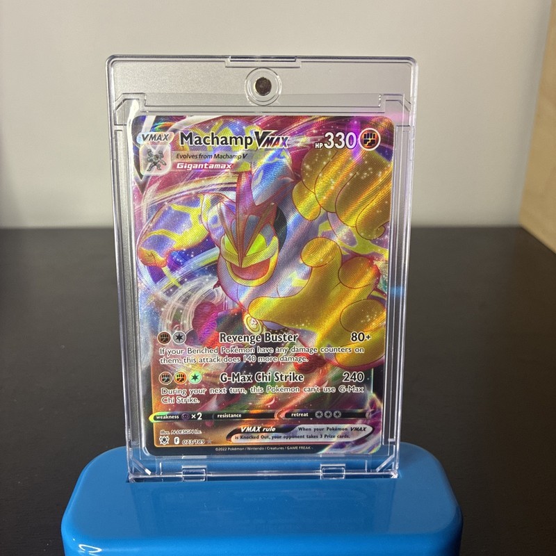 Machamp Vmax 073/189 Astral Radiance NM Full Art Pokemon Card