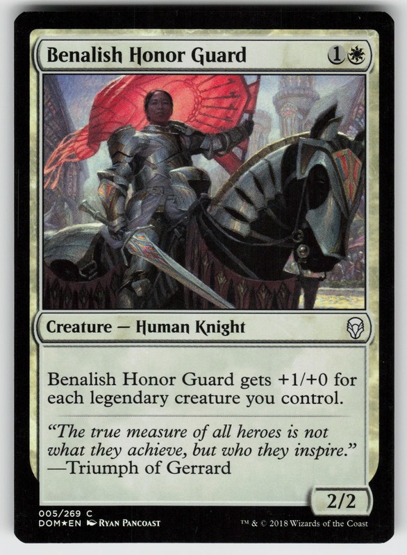 Benalish Honor Guard C Dominaria 5 MTG