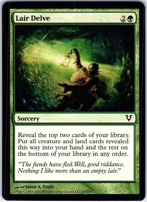 Lair Delve 184 C Avacyn Restored Magic the Gathering MTG LP