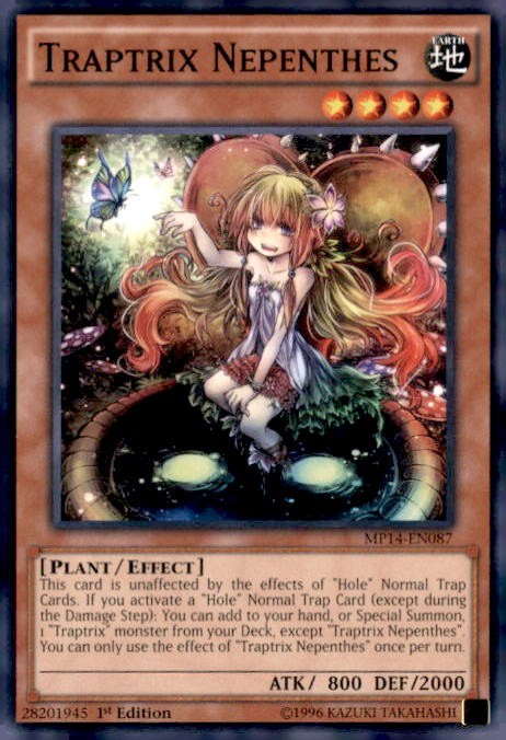 2014 Mega-Tins Mega Pack #MP14-EN087 Traptrix Nepenthes