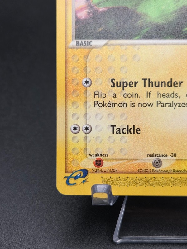 Pokemon TCG Electrike 53/109 Ereader Card Ruby and Sapphire Common E-reader NM gallery
