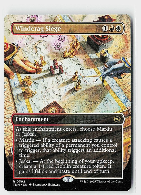 Windcrag Siege (Borderless) R Tarkir: Dragonstorm 392 NM
