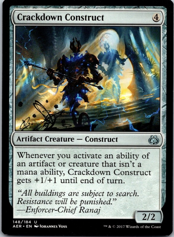 Crackdown Construct – LP – MTG