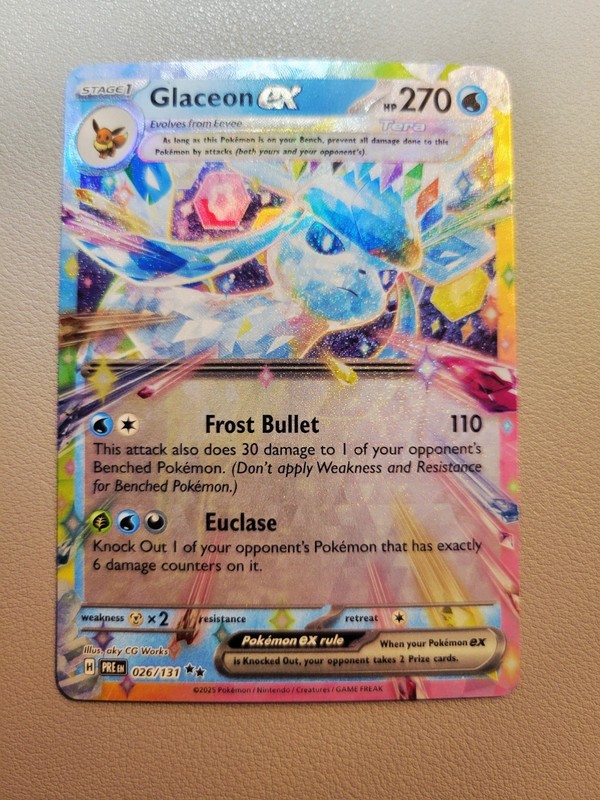 Pokémon TCG Eeveelutions EX Prismatic Evolutions - 9 CARD SET COMPLETE N/NM gallery