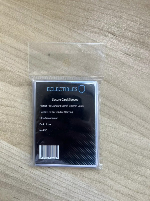 Trading Card Soft Sleeve 100 Penny Sleeve MTG Pokemon Yugioh Eclectibles