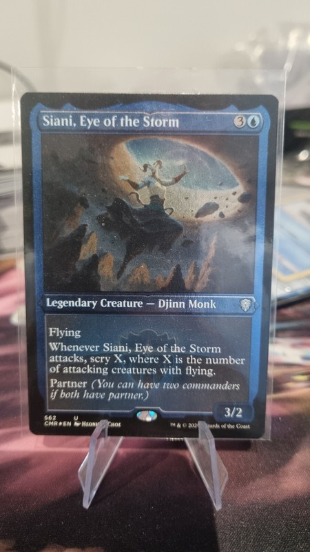 Siani Eye of the Storm Etched Foil – Commander Legends