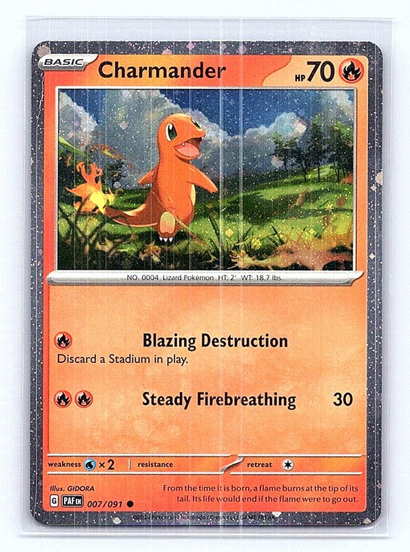 Charmander – (Cosmos Holo) Holo 007/091 Miscellaneous Cards & Products Common NM