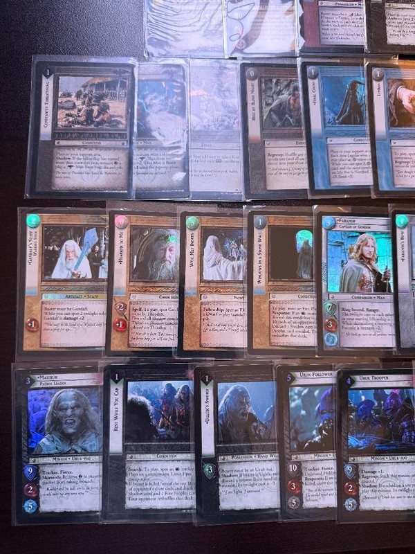 Lord of the Rings TCG Decipher Foil Rare Multi-Listing Near Mint! gallery
