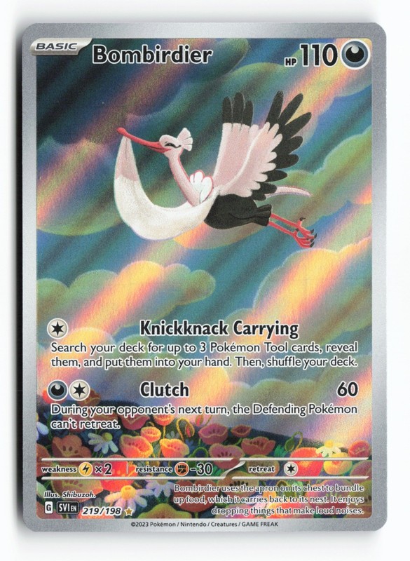 Bombirdier 219/198 SV01: Scarlet & Violet Base Set Illustration Rare NM Shibuzoh