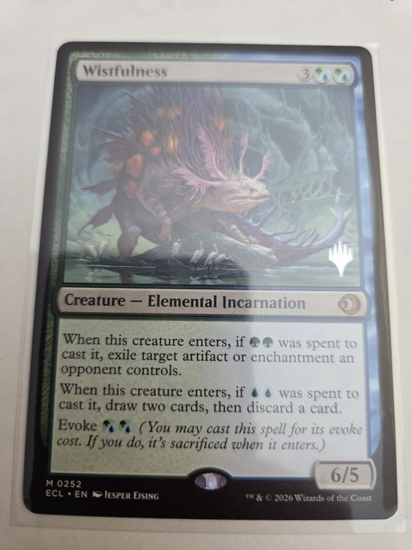 mtg, Wistfulness Promo Pack: Lorwyn Eclipsed Regular NM
