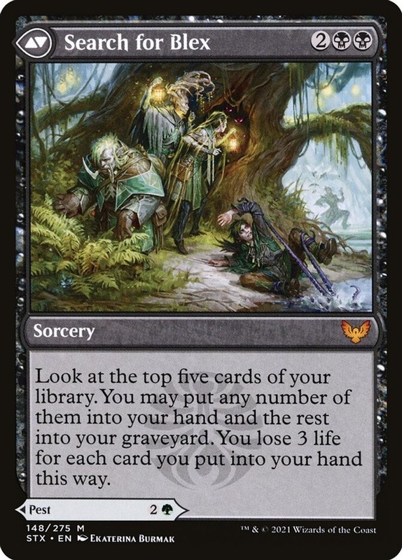 Blex, Vexing Pest [Strixhaven: School of Mages] LP - Magic gallery