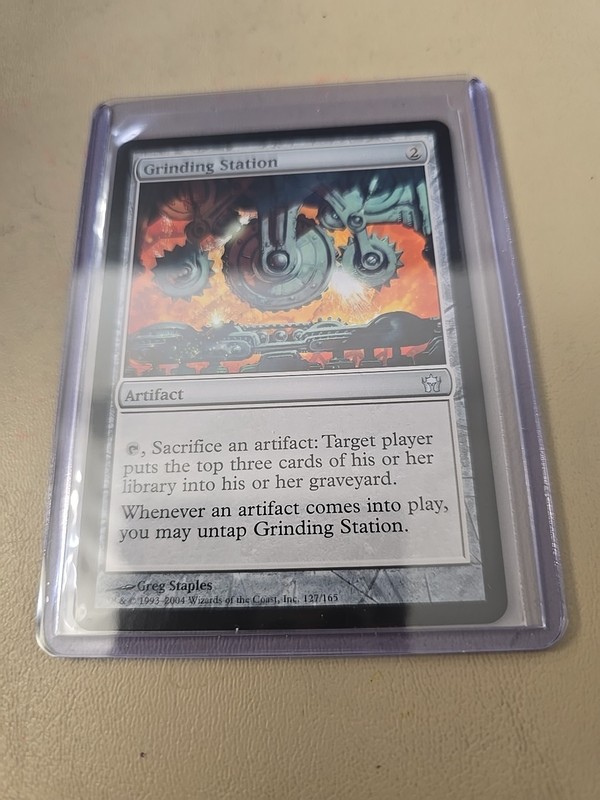 2004 MAGIC THE GATHERING GRINDING STATION. FIFTH DAWN.