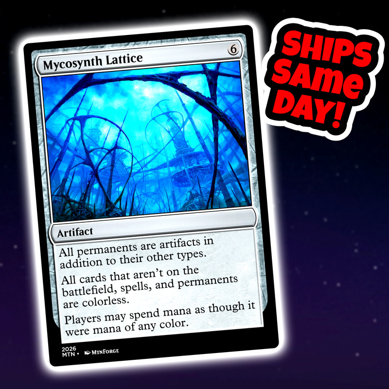 Mycosynth Lattice – Custom Art Magic: The Gathering Playtest Card