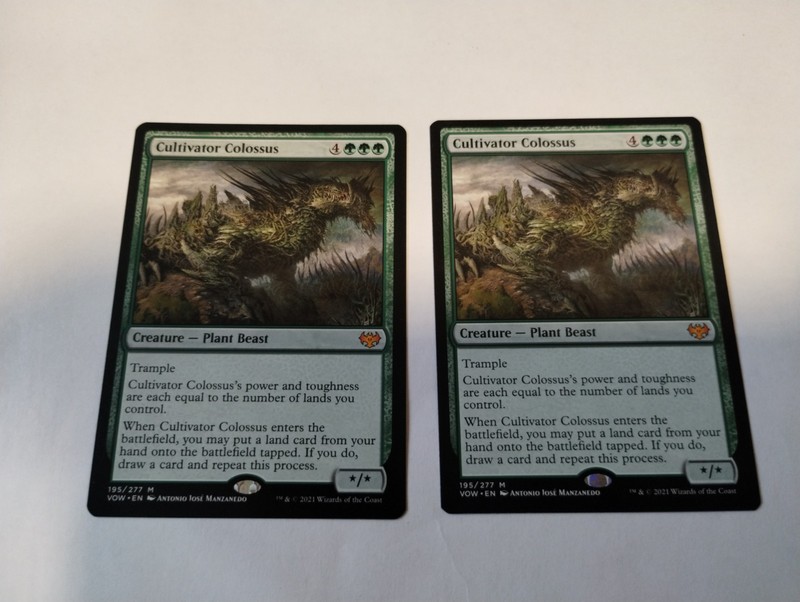 Cultivator Colossus Innistrad: Crimson Vow Regular Mythic NM FREE SHIPPING