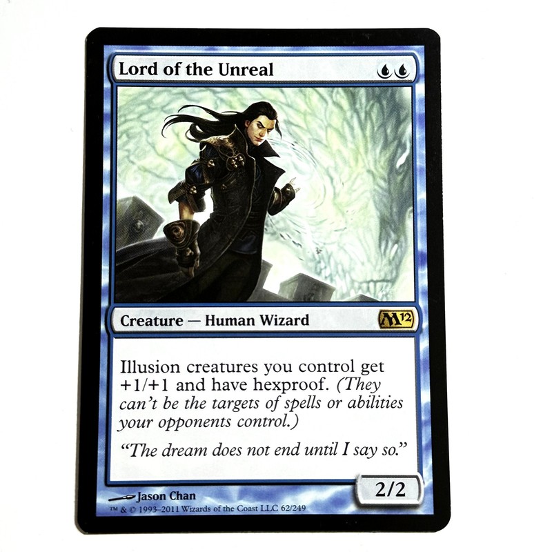 Lord of the Unreal 62 R Magic 2012 (M12) Magic the Gathering MTG LP