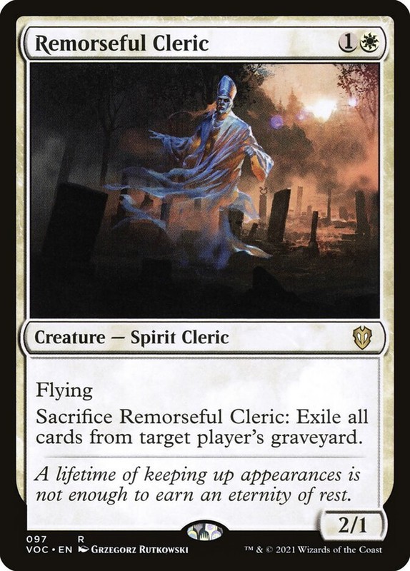 4x Remorseful Cleric – NM – Crimson Vow Commander – SPARROW MAGIC mtg