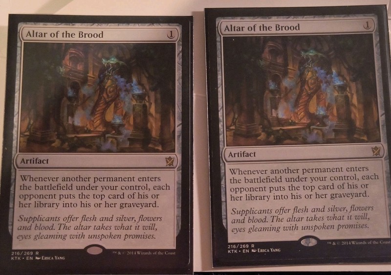 X2 Altar of the Brood KTK 216/269 NM Khans of Tarkir RARE Mint/NM X2