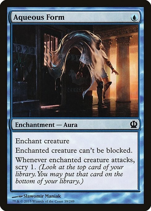 Aqueous Form 1x MtG Theros SP/NM