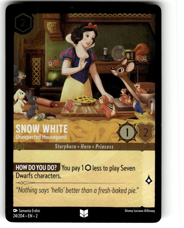Snow White #24/204 Rise of the Floodborn Non-Foil Disney Lorcana