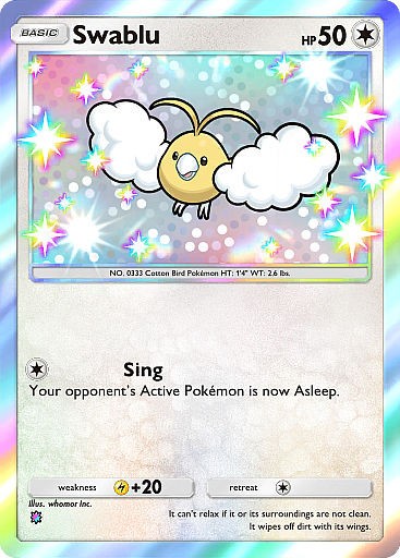 [DIGITAL] Swablu – Shiny Rare – ENG – Pokemon TCG Pocket (FAST)