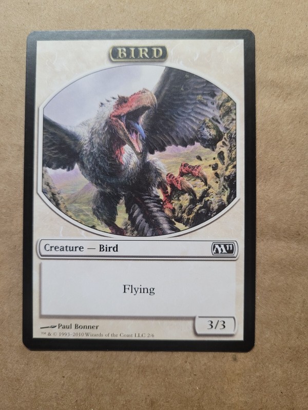 MTG Magic the Gathering Token – Bird (2/255) Magic 2011 LP BULK DISCOUNT
