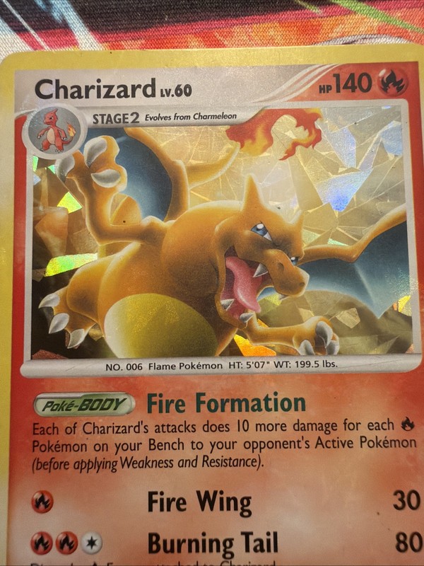 Pokémon TCG Arceus Charizard 1/99 Cracked Ice Holo Rare gallery