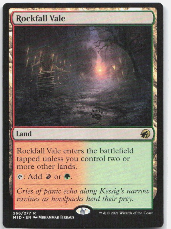 Rockfall Vale *Regular* MID 266 NM-LP