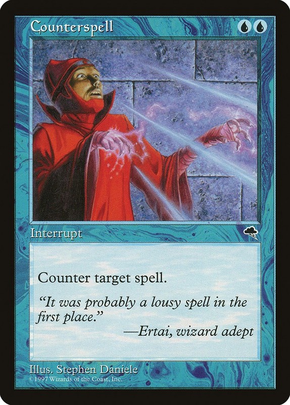 Counterspell – Tempest – MTG (NM)