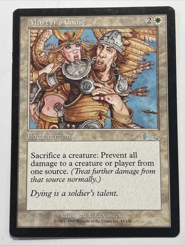 Martyr’s Cause The List Reprints NM Normal