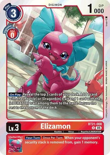 Elizamon – Foil BT21 LP Digimon