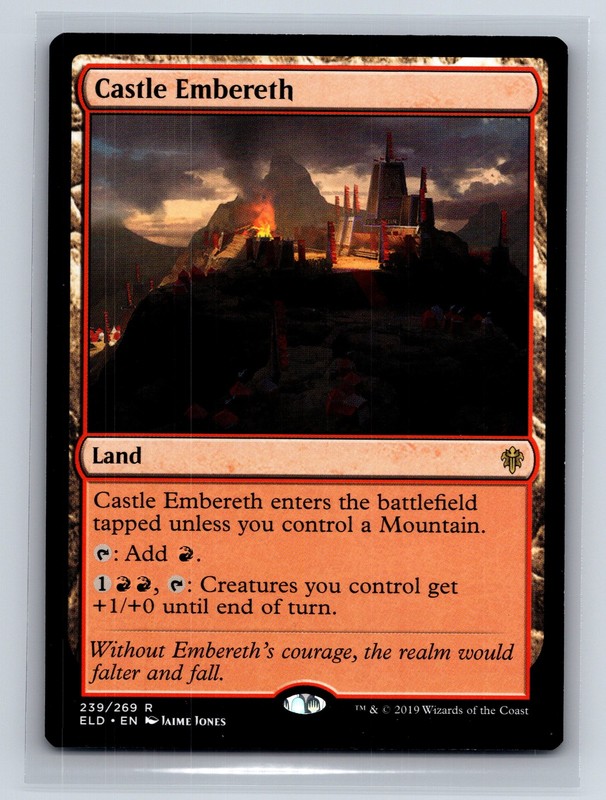 Throne of Eldraine #239 Castle Embereth