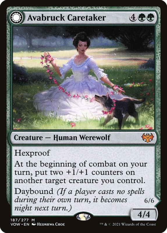 MTG Avabruck Caretaker Hollowhenge Huntmaster – Innistrad: Crimson Vow