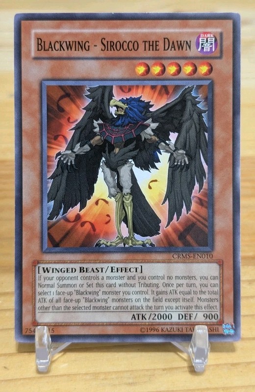 Blackwing – Sirocco the Dawn CRMS-EN010 Crimson Crisis Unlimited