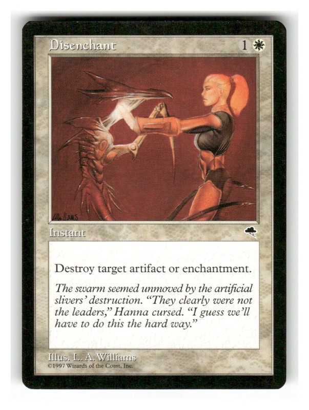 Disenchant 16 Lightly Played Tempest