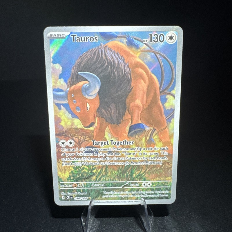 Tauros 096/086 Me04: Chaos Rising Holo