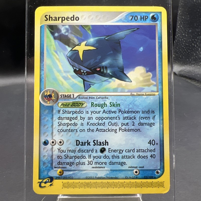 Sharpedo Ruby & Sapphire 22/109 NM/LP Pokémon TCG